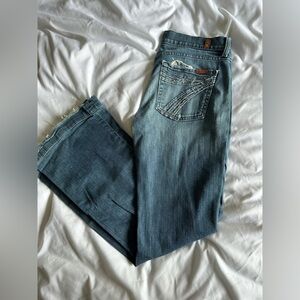 7 For All Mankind Wide Leg Jeans